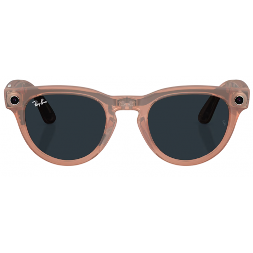 Умные очки Ray-Ban Meta* Headliner Gen 2 Matte Peach, Фотохромные линзы Clear to Grey Transitions (RW4013), размер L